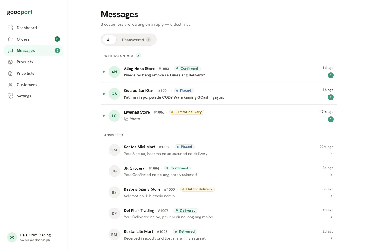 Messages